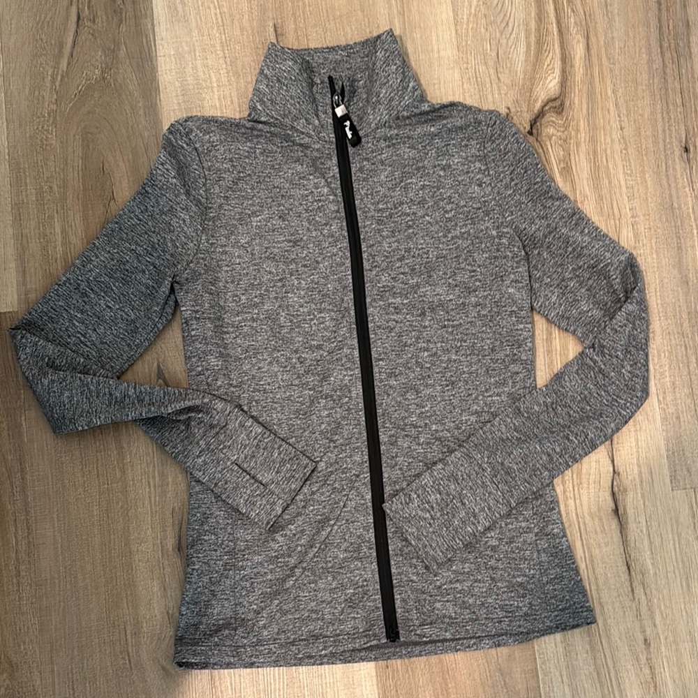 PTULA Gray Zip-Up Jacket